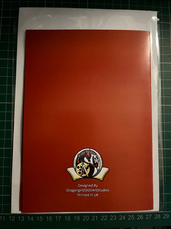 Cat In A Bauble - Greeting Card