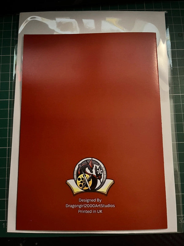 Entangled Cat - Greeting Card