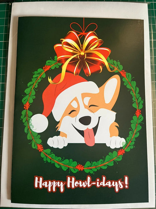 Corgi Holidays - Greeting Card