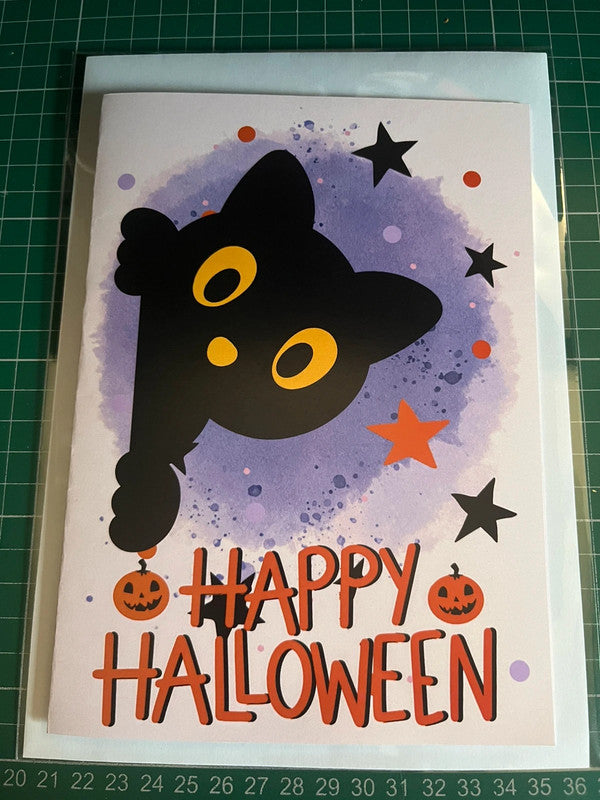 Kitten Halloween - Greeting Card