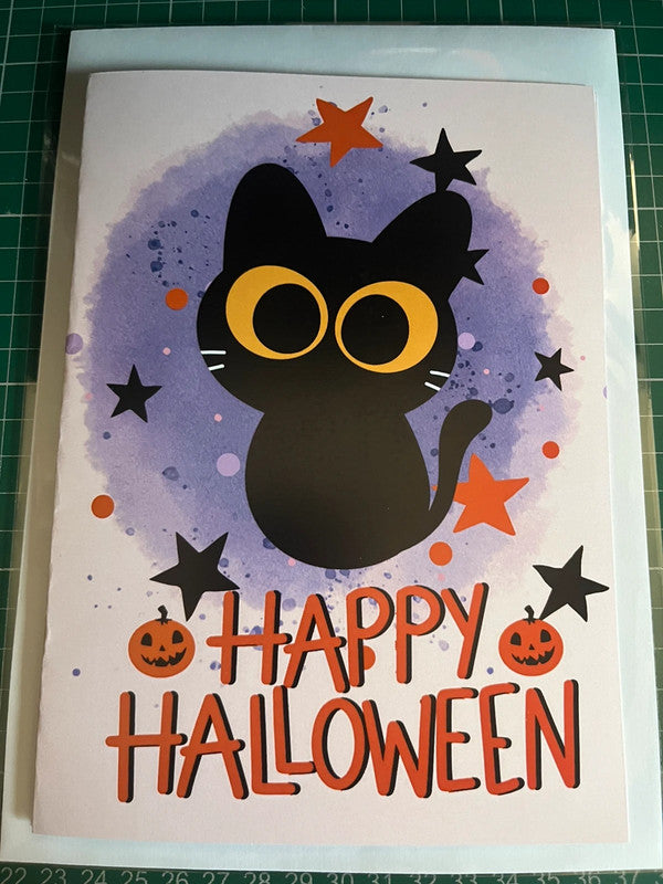 Kitty Halloween - Greeting Card