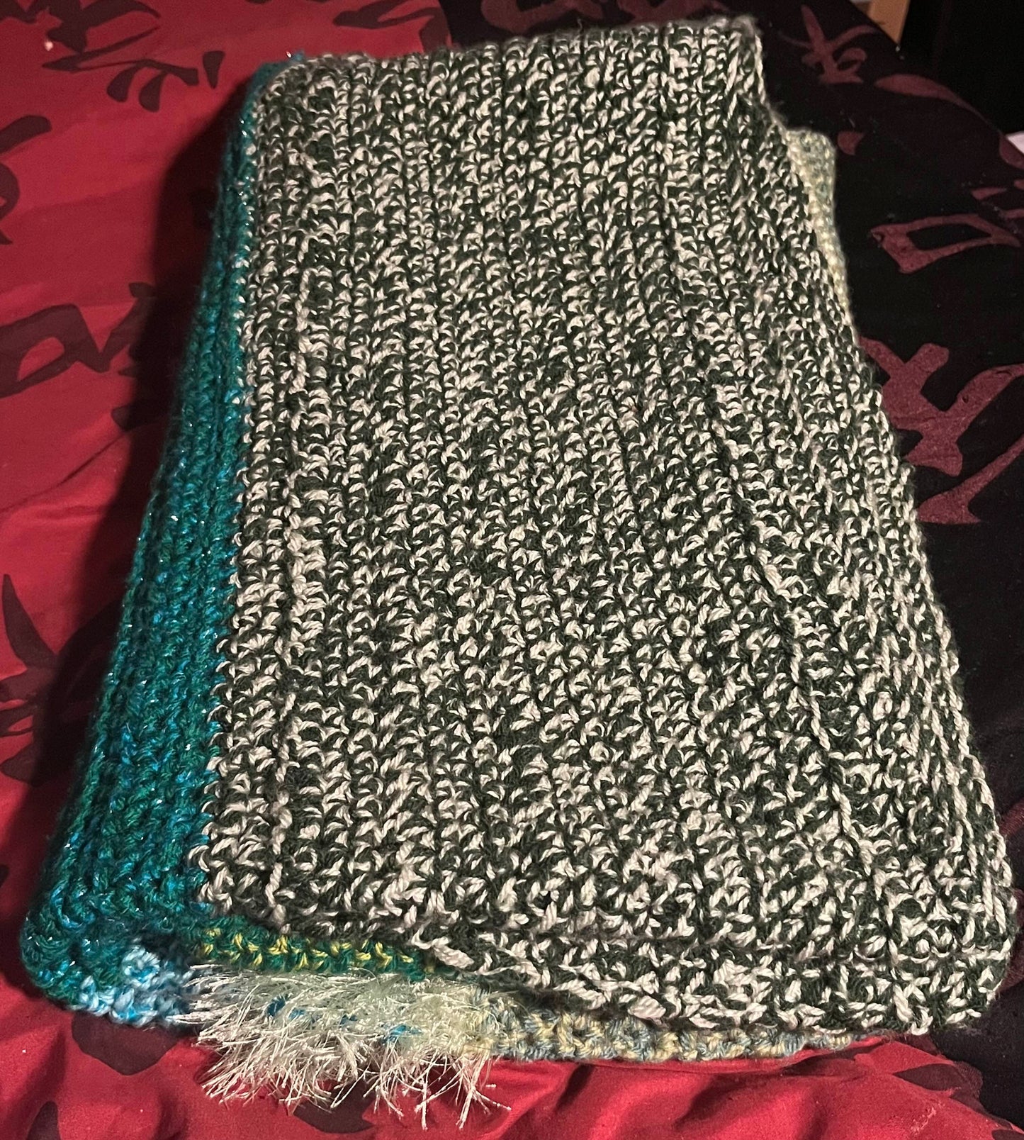 Green Blanket | Crochet