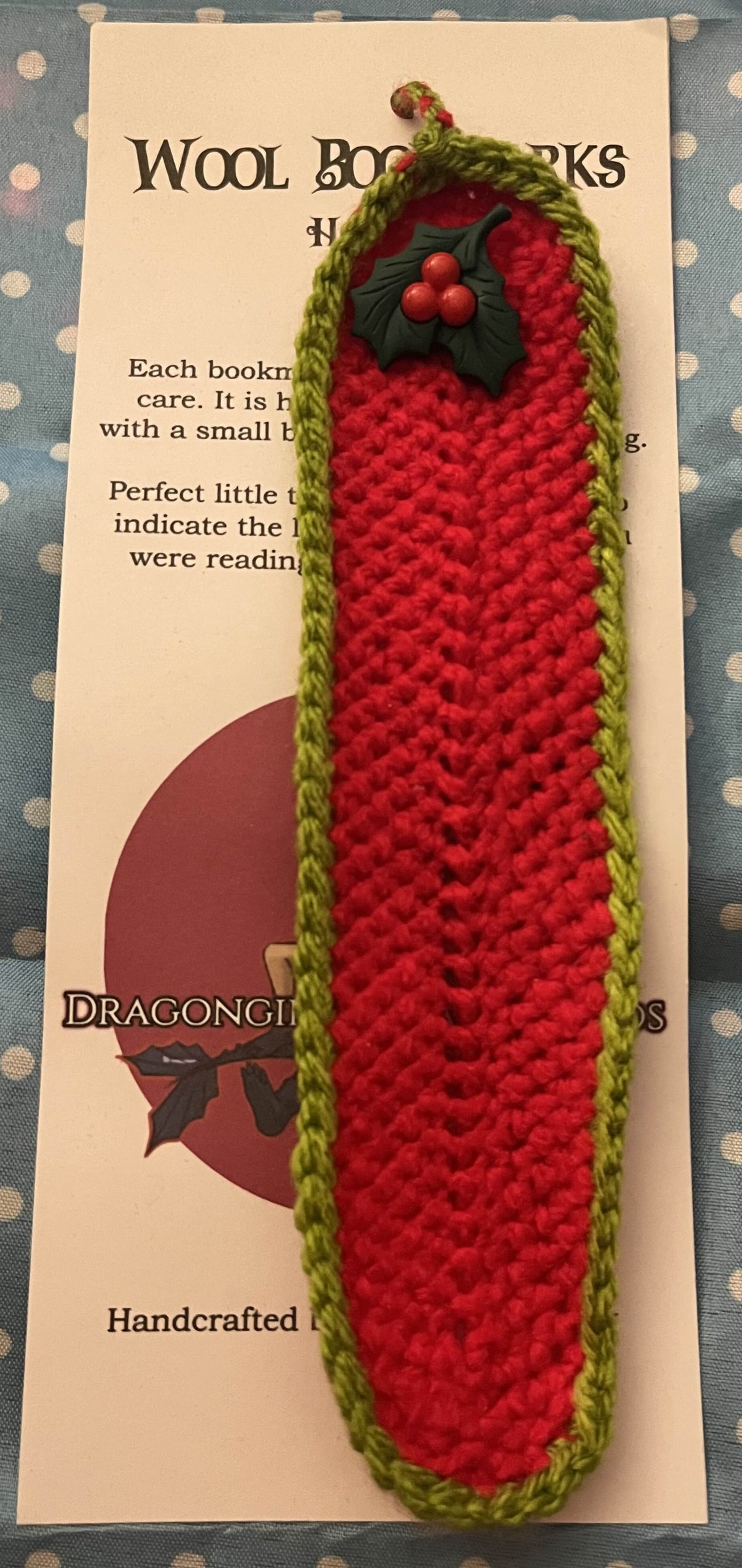 Christmas | Crochet Bookmark