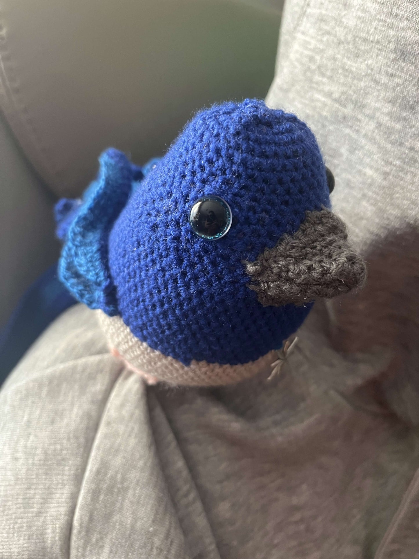Crochet Hand-Sized Constellation Bird