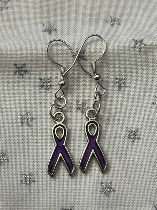 Awareness Ribbon Earrings