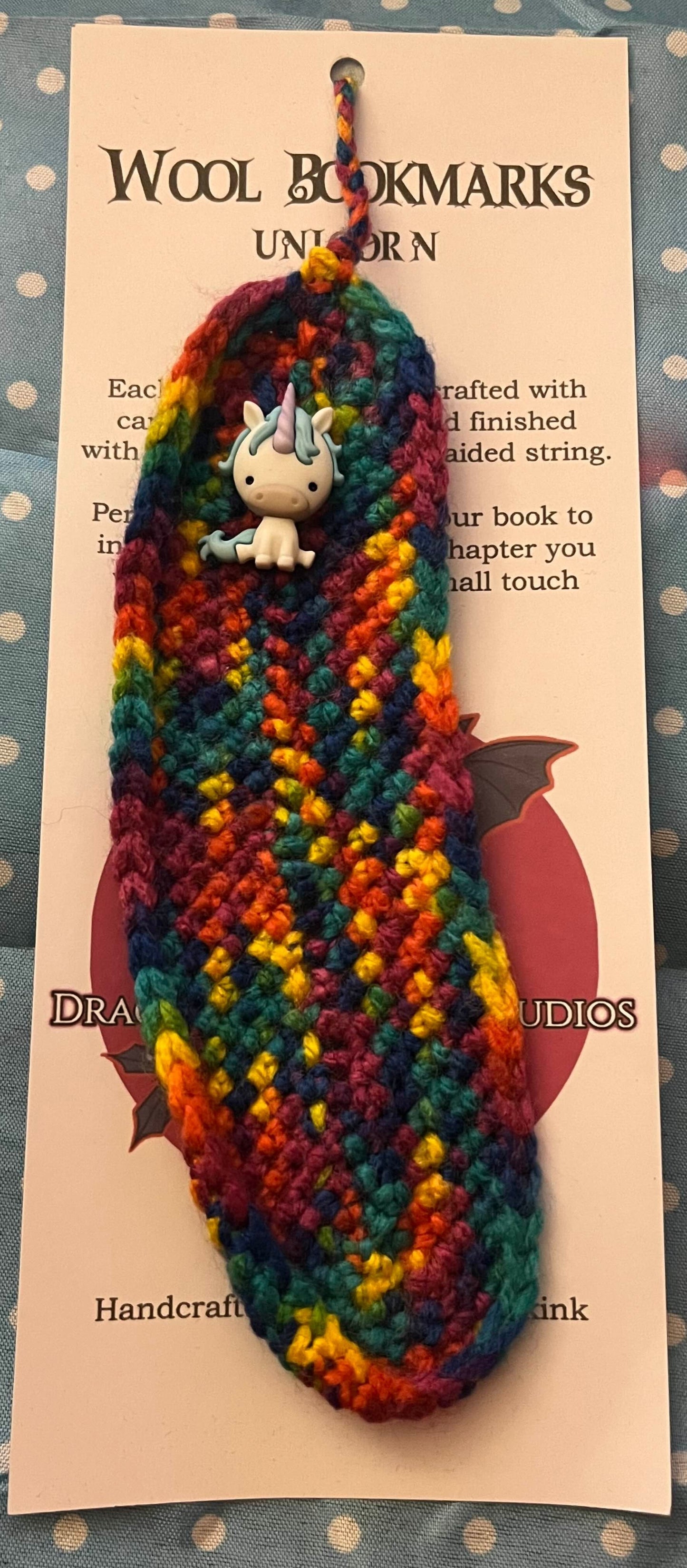 Magical Creatures | Crochet Bookmark