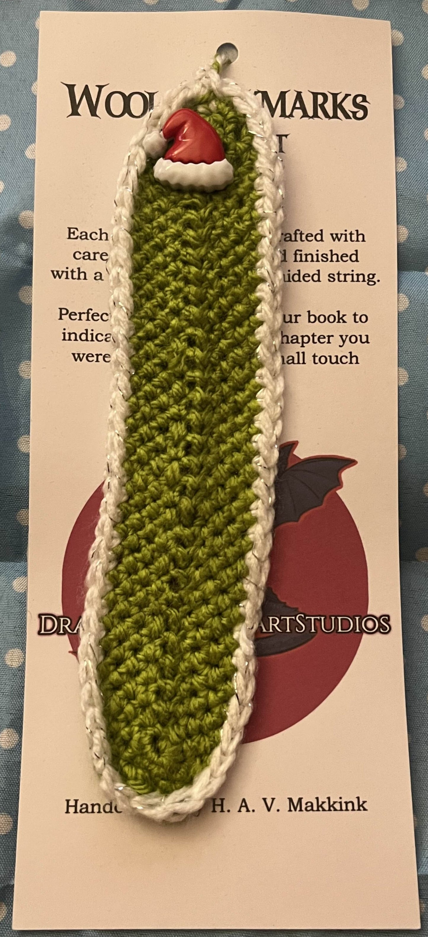 Christmas | Crochet Bookmark